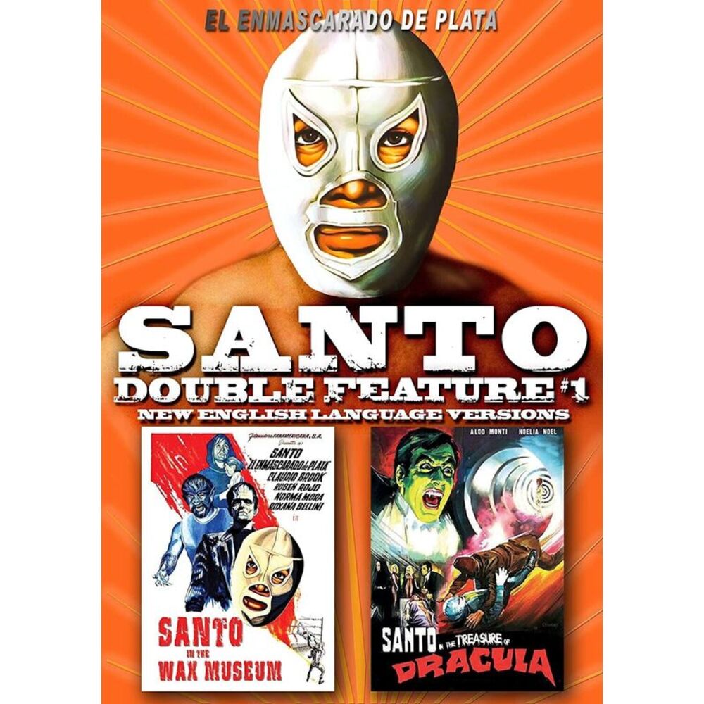 Santo Double Feature #1: Santo in the Wax Museum / Santo in the Treasure  of